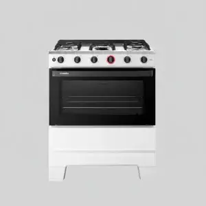 Fogão 5 Bocas Esmaltec em Aço Inox